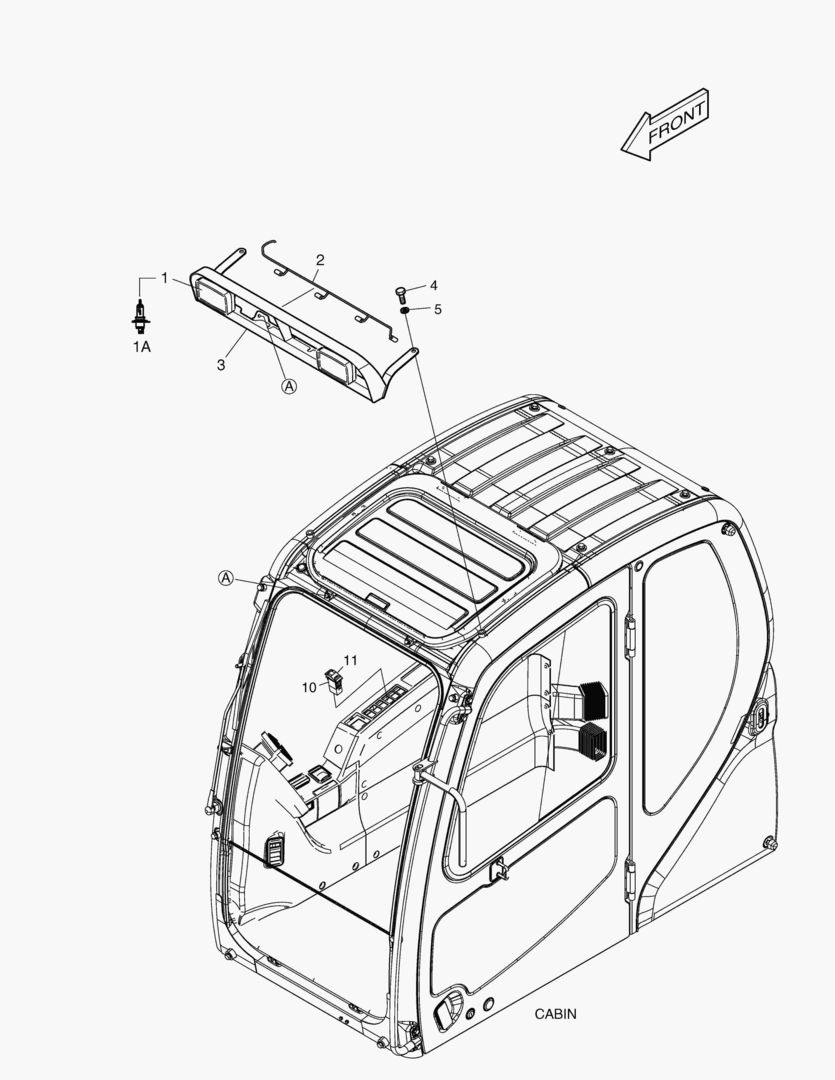 РАБОЧАЯ ФАРА(2-ЛАМПЫ)