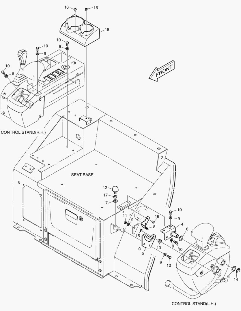 МОНТАЖ ПУЛЬТА УПРАВЛЕНИЯ