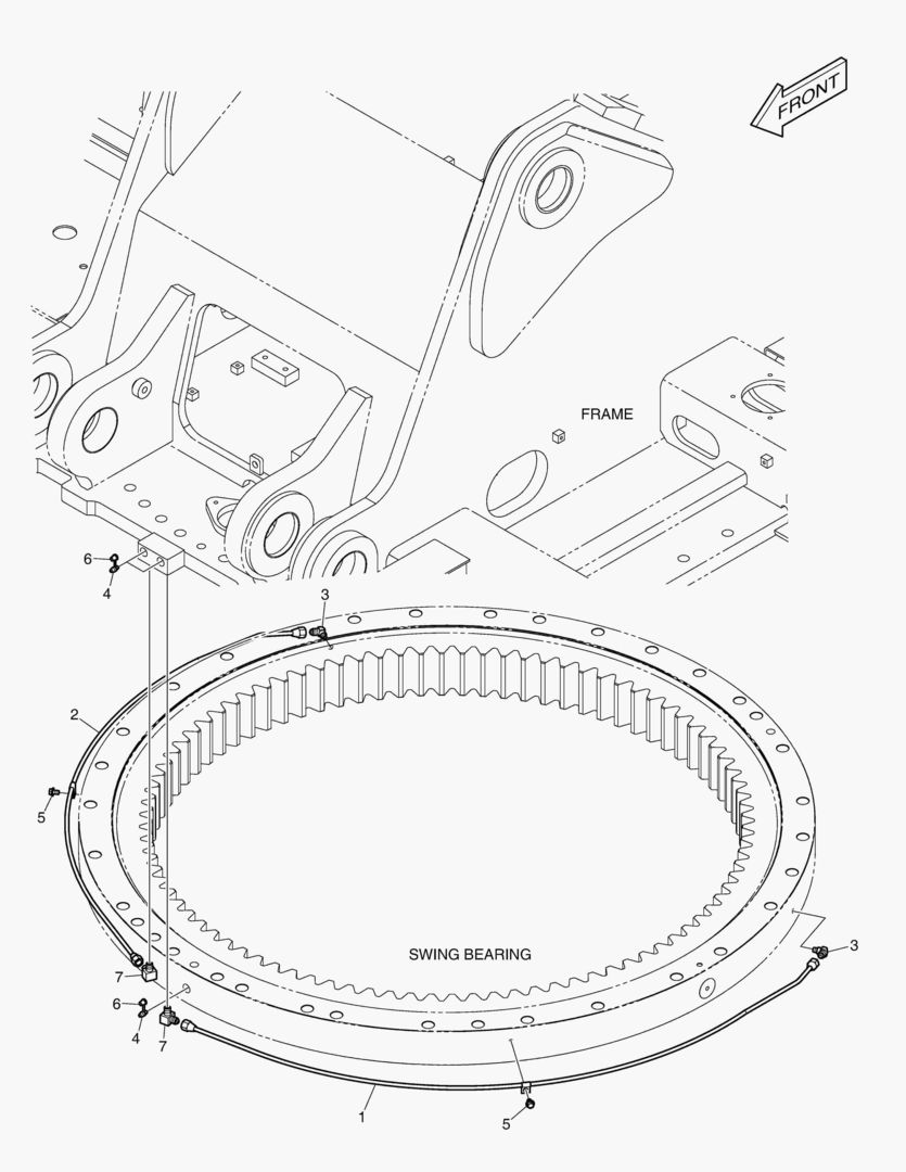 ТРУБОПРОВОД СМАЗОЧНОЙ СИСТЕМЫ