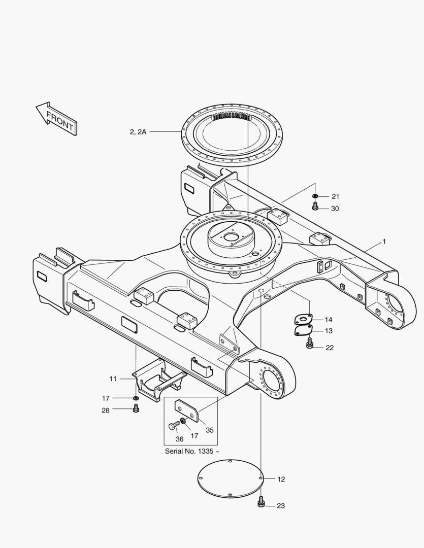 РАМА ГУСЕНИЦЫ