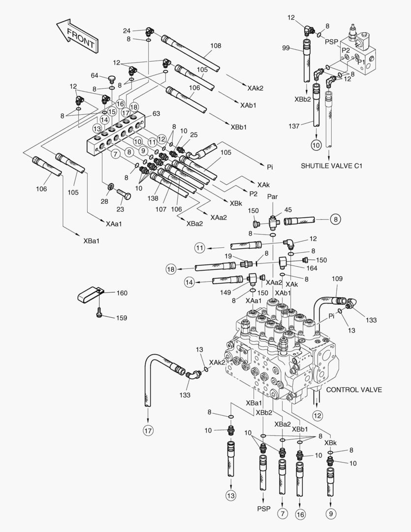 ТРУБОПРОВОД СЕРВОУПРАВЛЕНИЯ(7)
