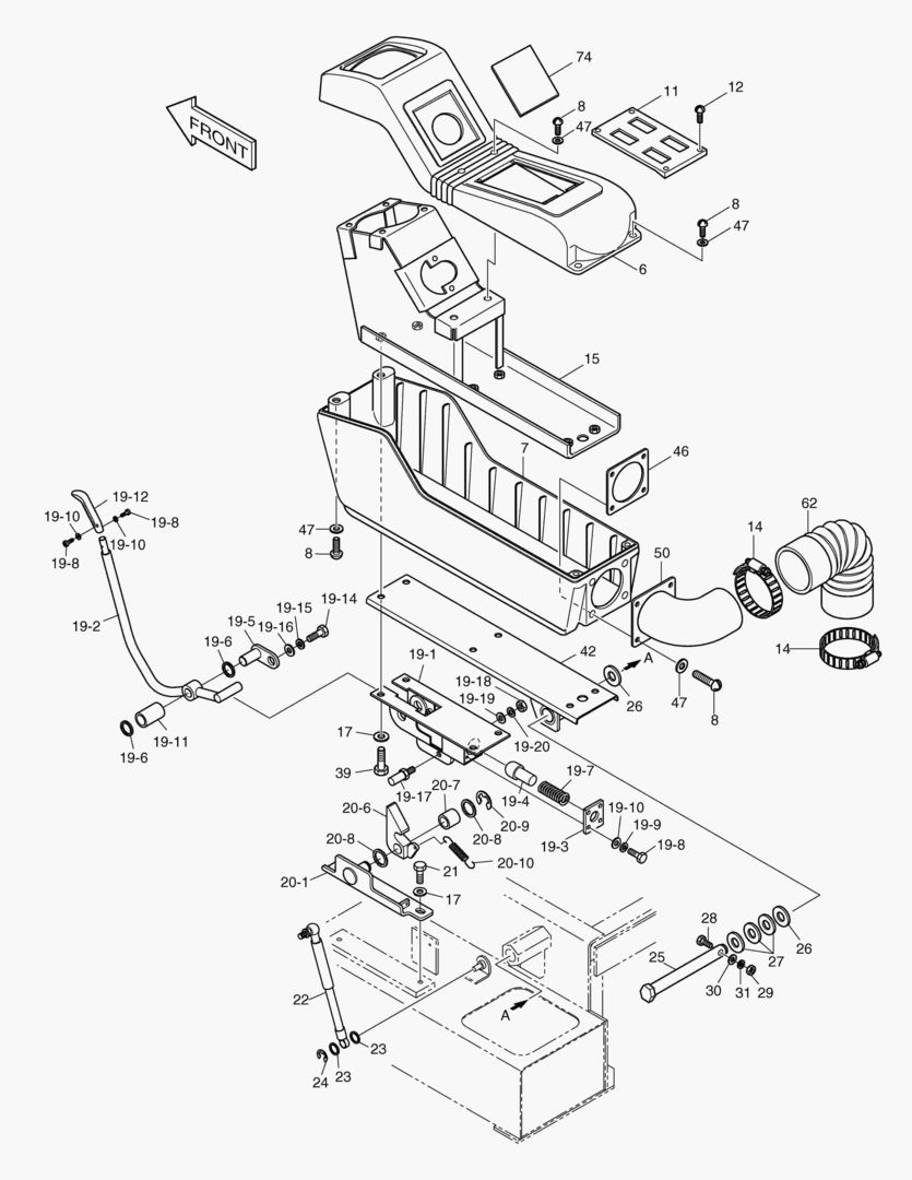 ПУЛЬТ УПРАВЛЕНИЯ-ЛЕВОСТОРОННИЙ