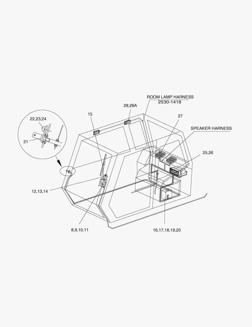 ЭЛЕКТРИЧЕСКИЕ ЗАПЧАСТИ(5)-КАБИНА