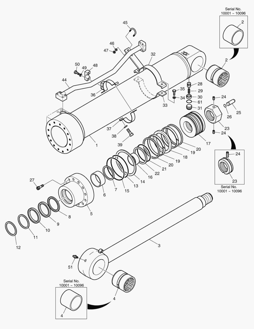 ЦИЛИНДР РУКОЯТИ-ГИДРОЗАМОК