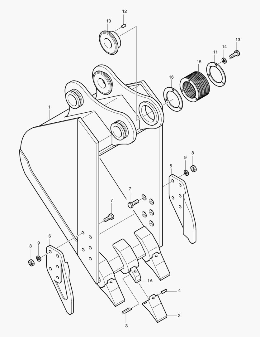 5170 BUCKET-0.45MВі