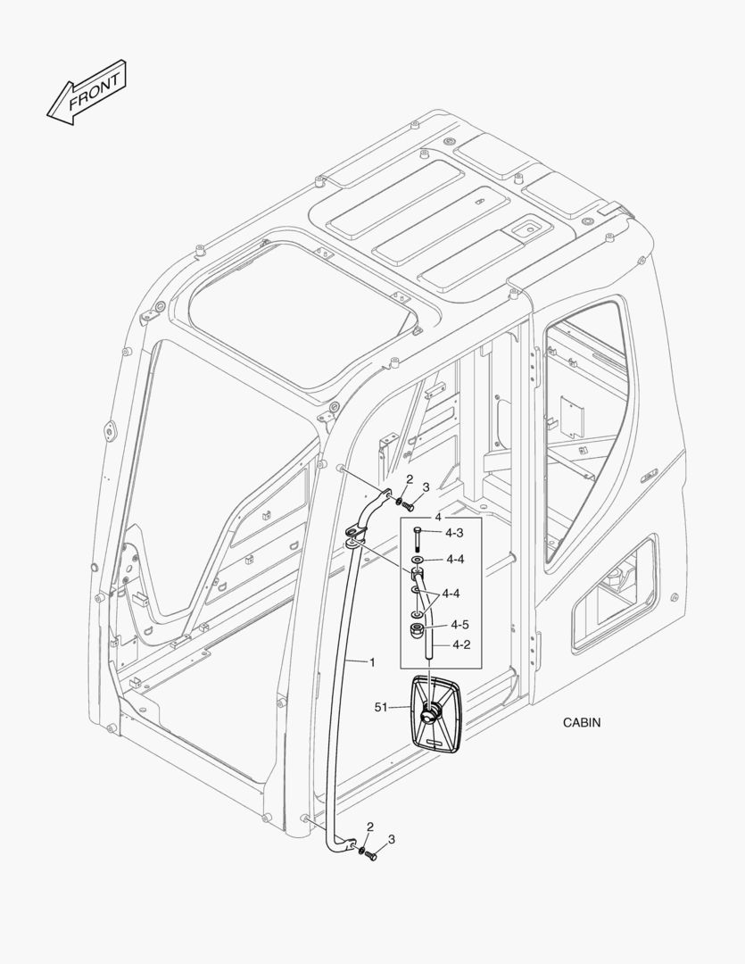 РУКОЯТКА - КАБИНА
