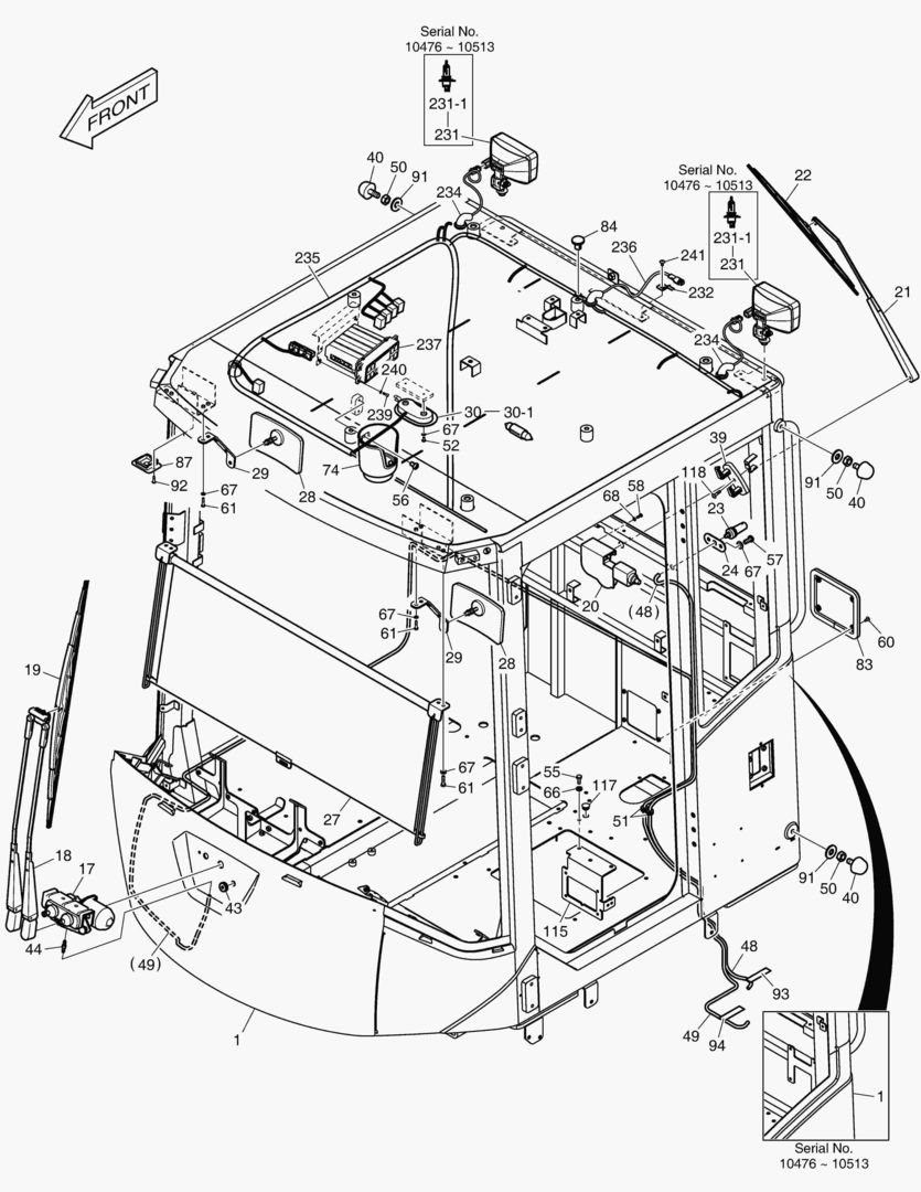 КАБИНА(1) - КОРПУС