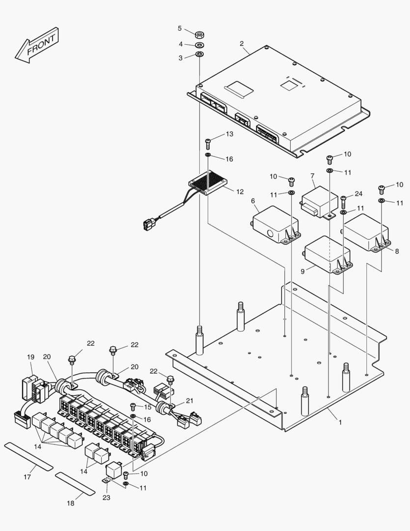 1770 ELECTRIC BOX ASS`Y [5001~5006]