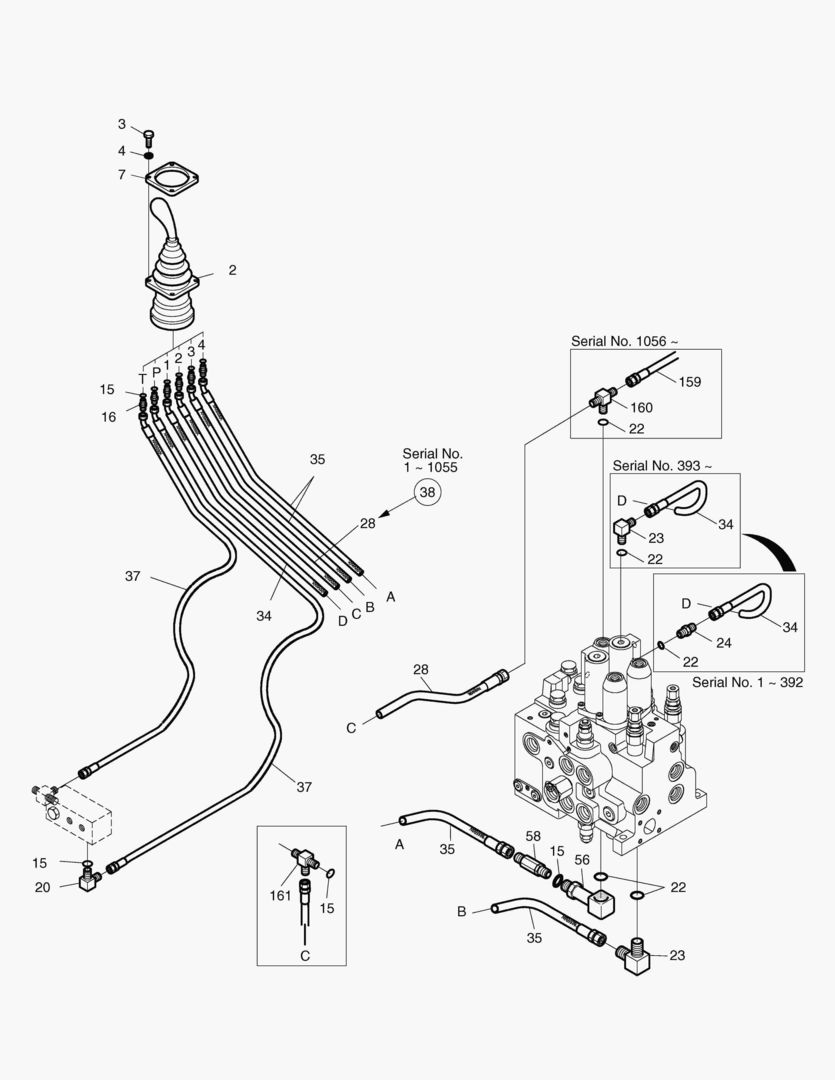 ТРУБОПРОВОД СЕРВОУПРАВЛЕНИЯ(9)-KMX13A