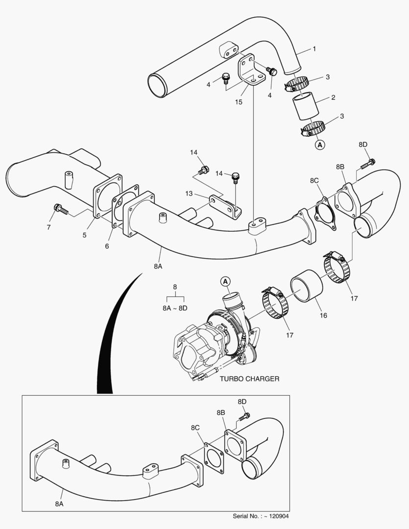 ТРУБА ВОЗДУХОЗАБОРНИКА