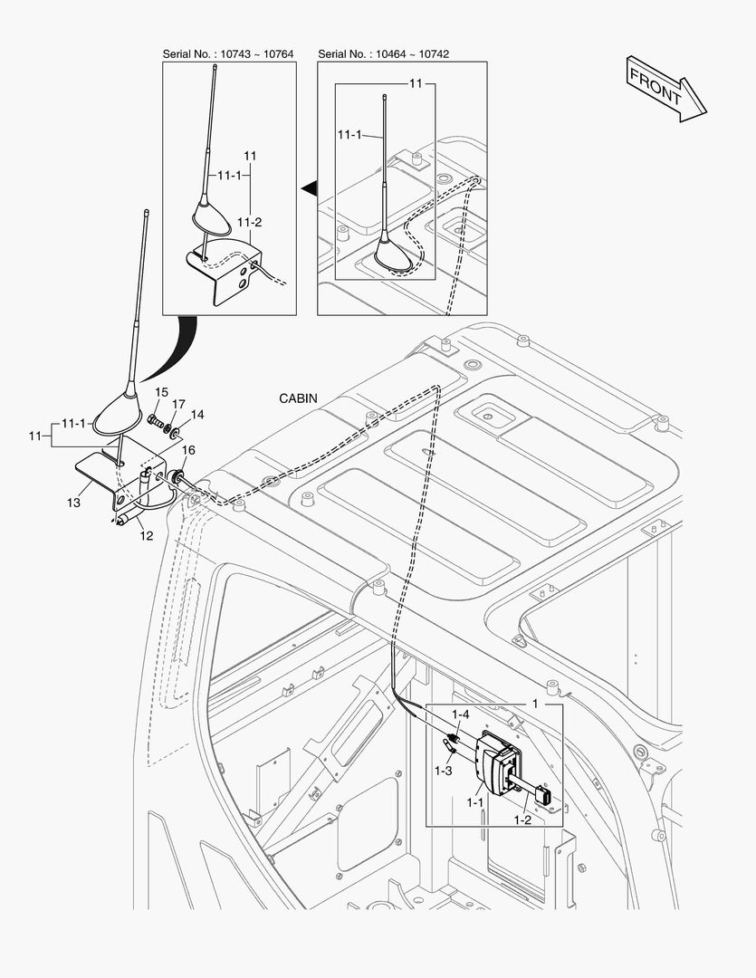 7610 TMS - CELLULAR & SATELLITE & ROPS(V1.5)