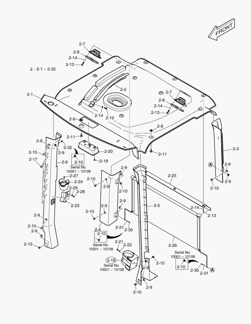 6010 CABIN(3) - INTERIOR SHEET [10039~]