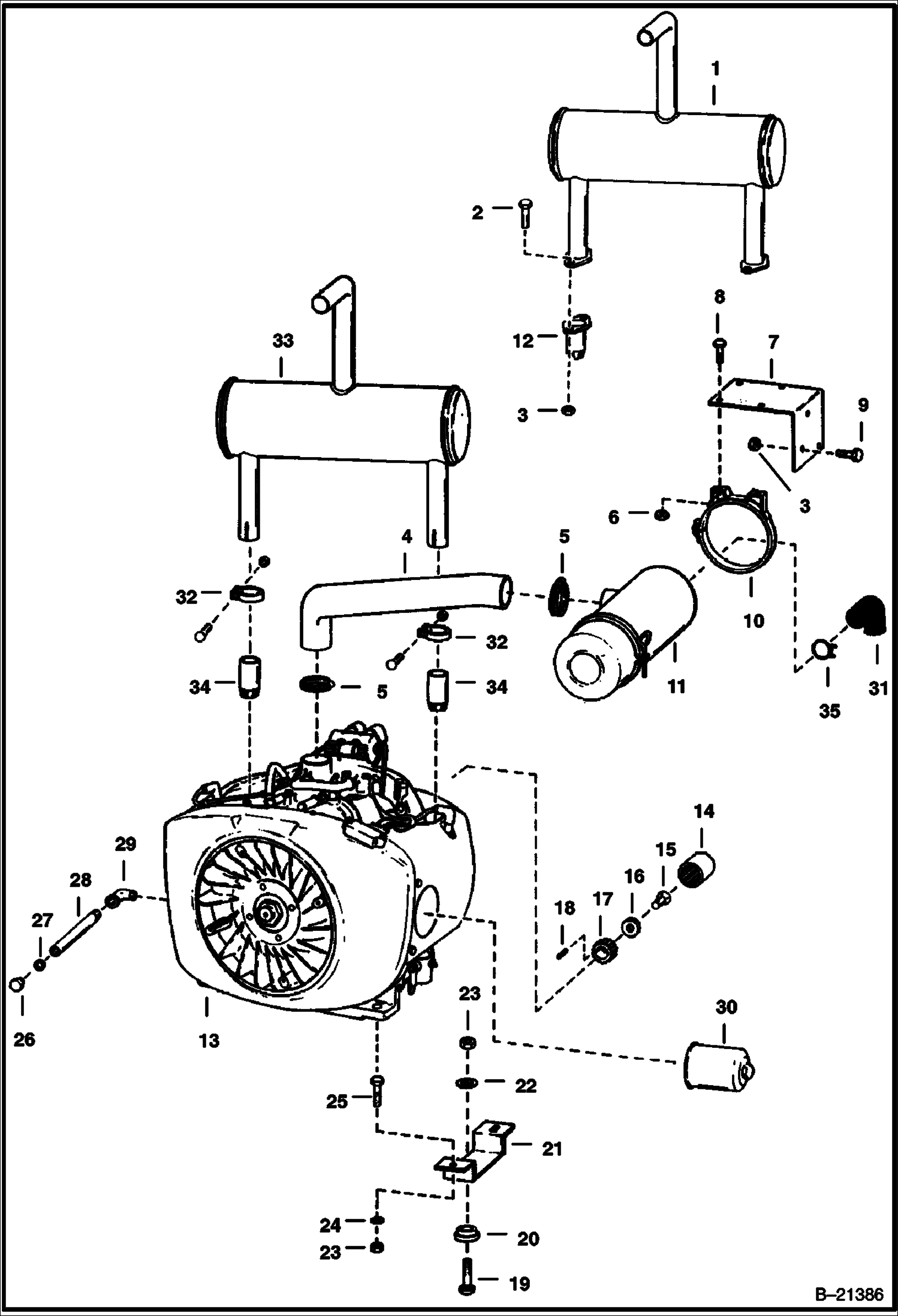 ДВИГАТЕЛЬ И КРЕПЕЖНЫЕ ДЕТАЛИ