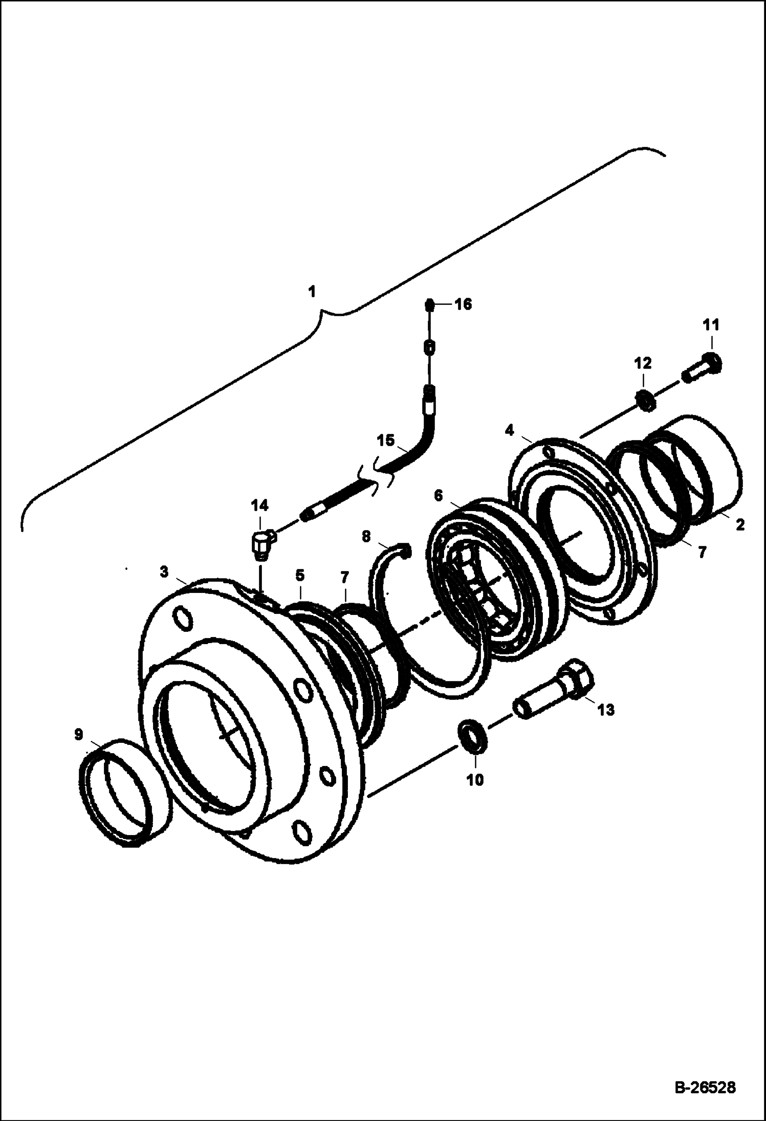 КУСТОРЕЗ (ПЛАВАЮЩИЙ ПОДШИПНИКОВЫЙ УЗЕЛ) (FRC50 ADTN) (FRC50 ANR6) (FRC50 ATSY) (FRC60 ANR5)(FRC60 A6ZB)(FRC60 ATV1)