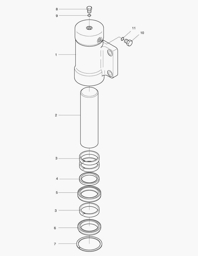Спецтехника 4440 CHOCKING CYLINDER [1001~1959]