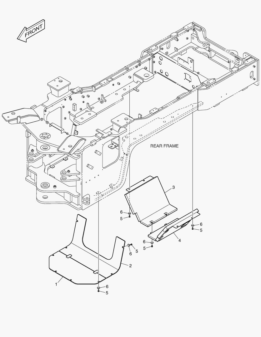 ОБТЕКАЕМАЯ ПОДКУЗОВНАЯ ПАНЕЛЬ - ЕВРОПА
