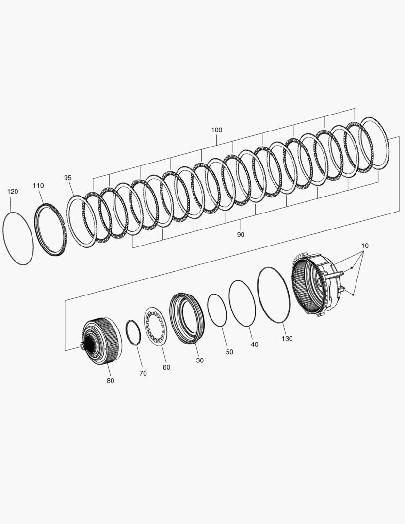 Схема G070-231 PLANETARY DRIVE - F [7X1243~]