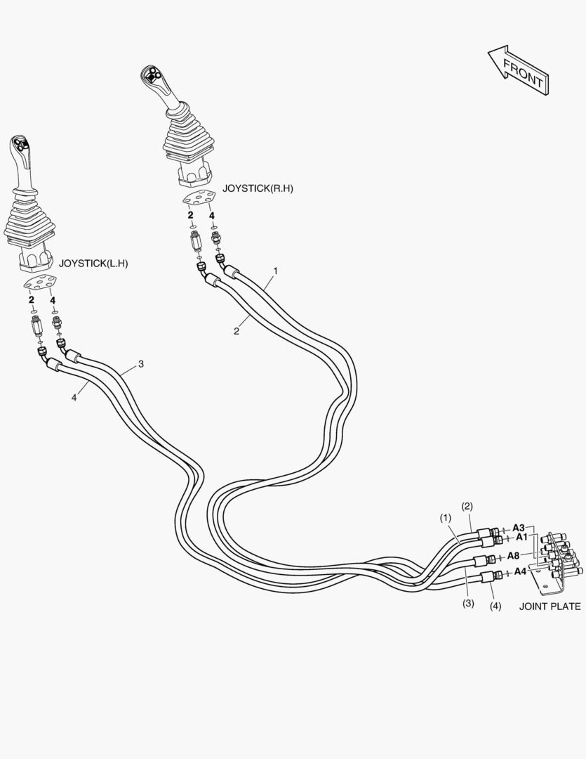 ТРУБОПРОВОД СЕРВОУПРАВЛЕНИЯ(9)