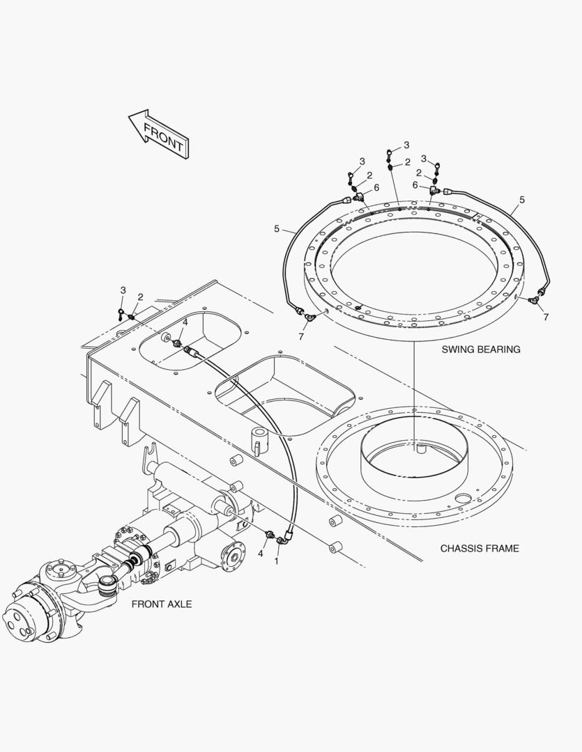 ТРУБОПРОВОД СМАЗОЧНОЙ СИСТЕМЫ