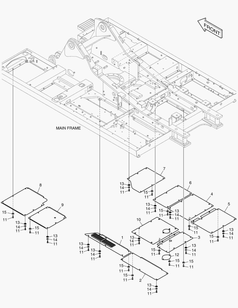 ОБТЕКАЕМАЯ ПОДКУЗОВНАЯ ПАНЕЛЬ