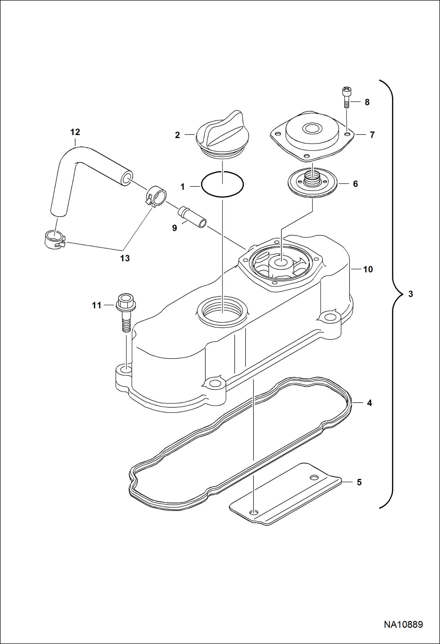 КРЫШКА ГОЛОВКИ TIER IV