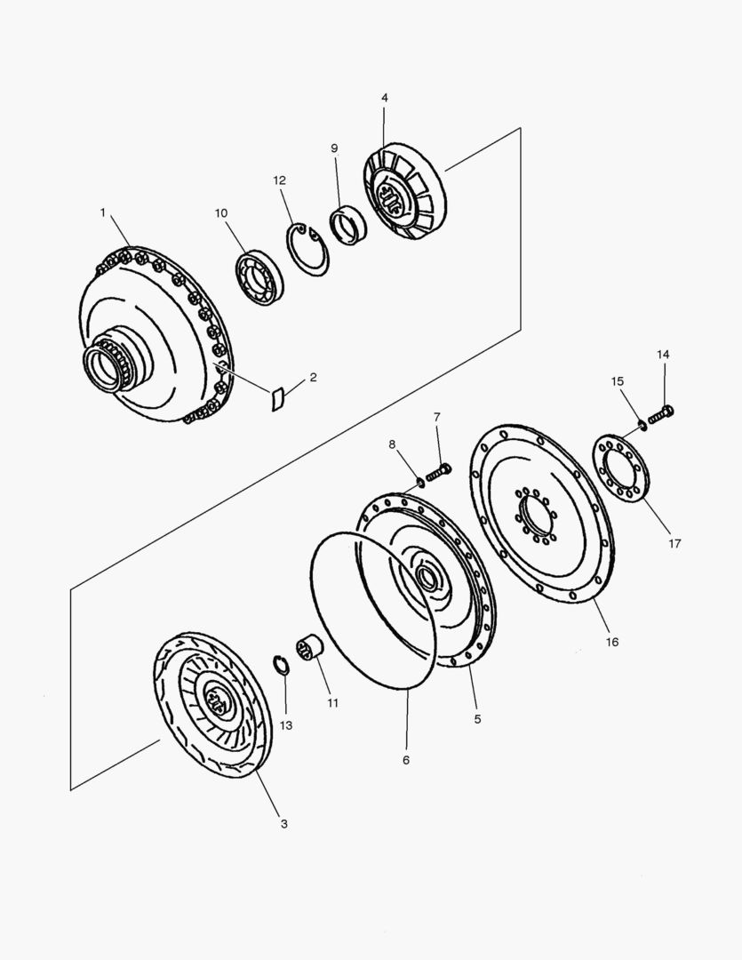 Спецтехника 3200 TORQUE CONVERTER WHEEL [1001~1020] - главное фото