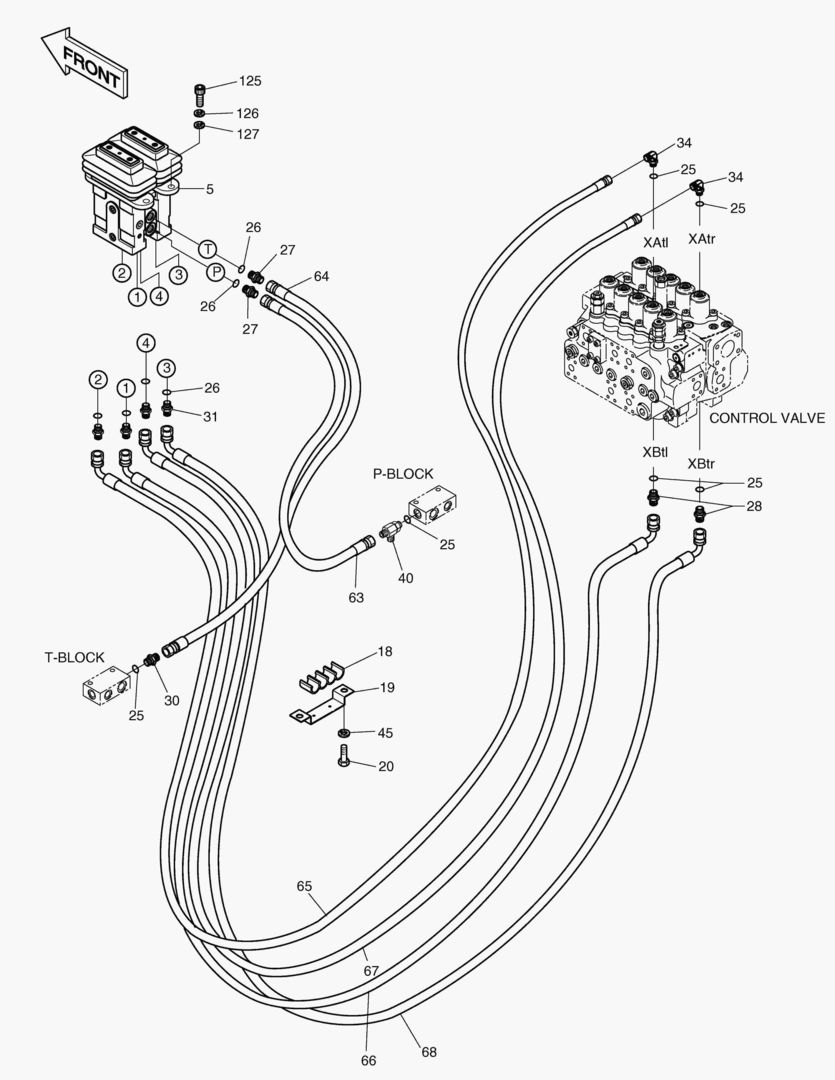 ТРУБОПРОВОД СЕРВОУПРАВЛЕНИЯ(6)