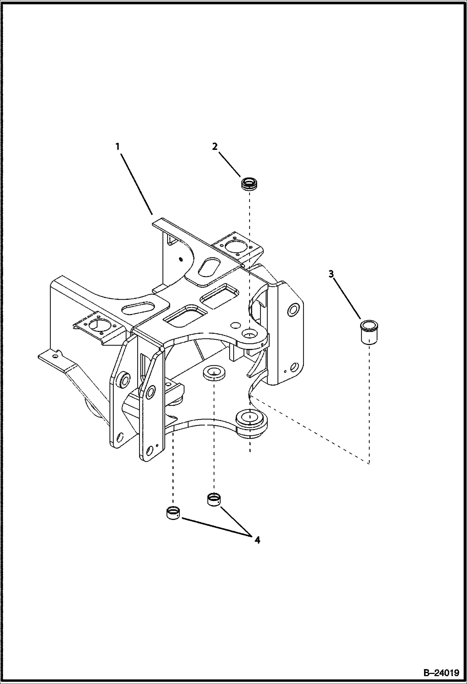 ПОДШИПНИК УСТАНОВЛЕННАЯ ПО ЦЕНТРУ ОБРАТНАЯ ЛОПАТА
