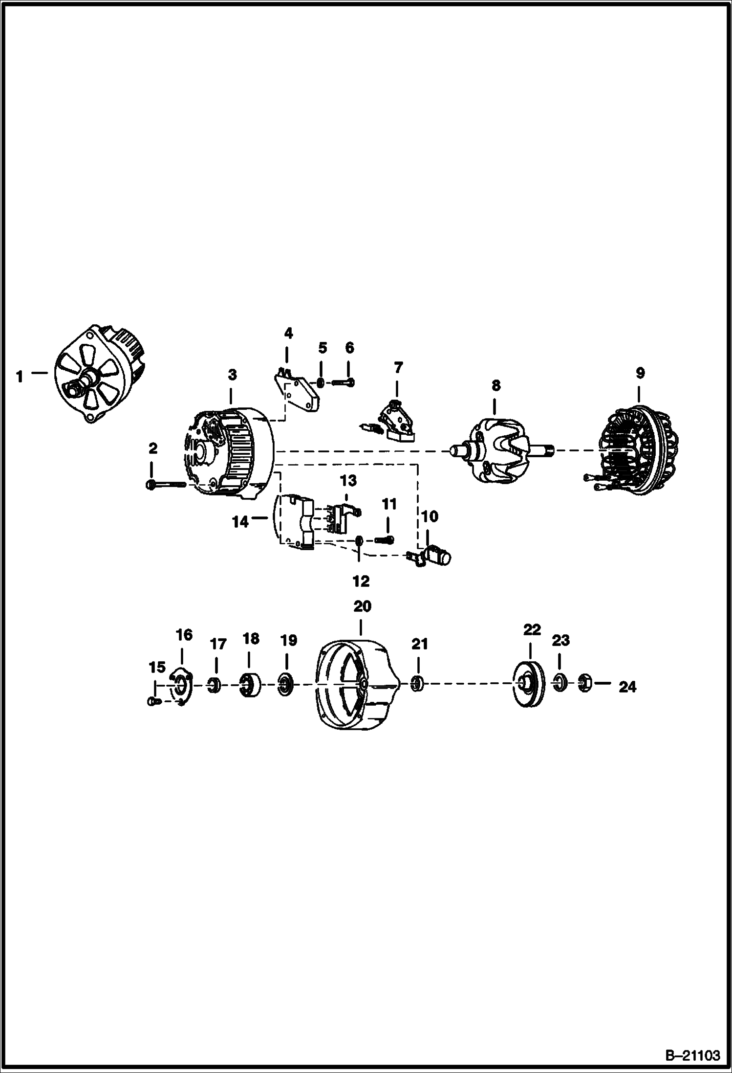 ГЕНЕРАТОР ПЕРЕМЕННОГО ТОКА (DELCO 1100499 - ЗАКРЫТ)
