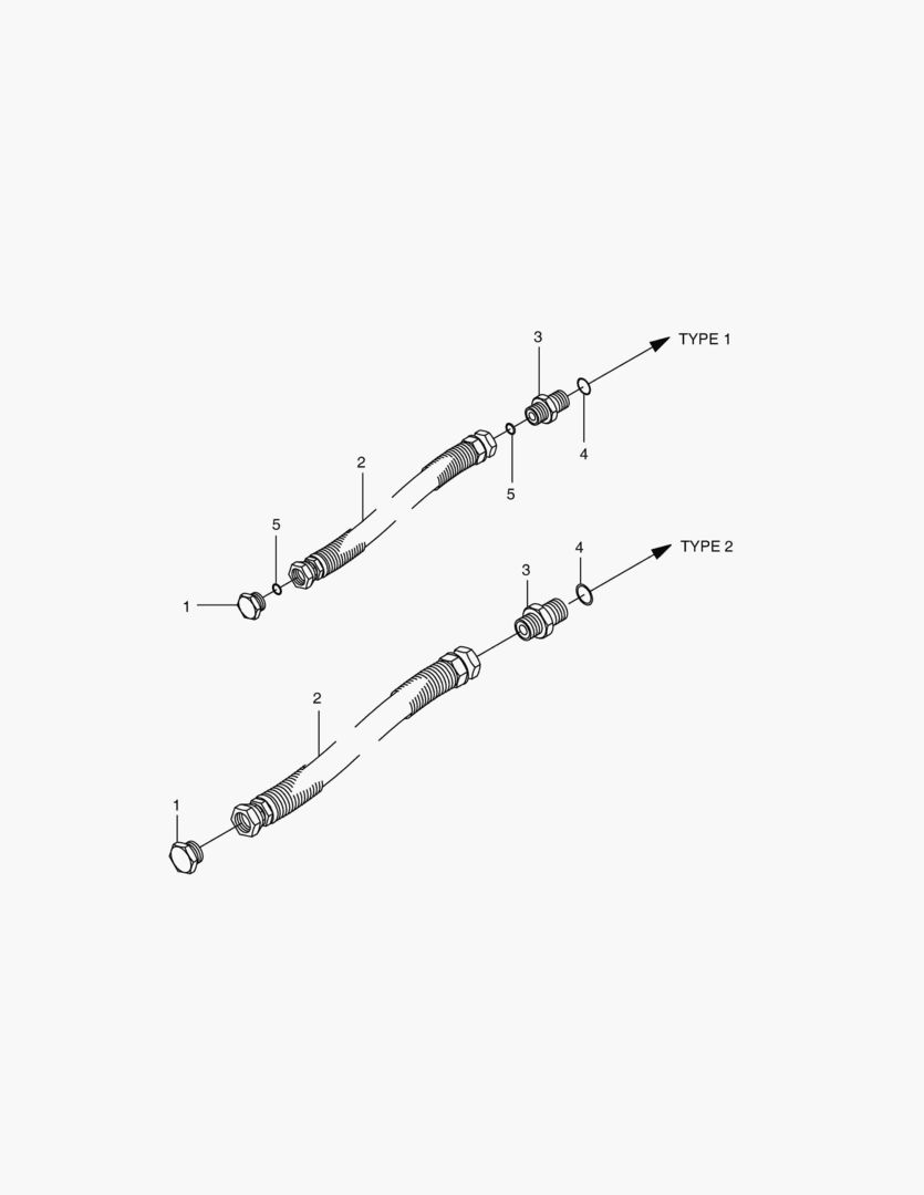 КОМПЛЕКТ ШЛАНГОВ