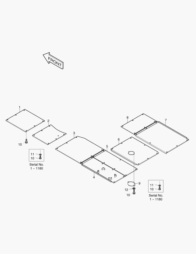 ОБТЕКАЕМАЯ ПОДКУЗОВНАЯ ПАНЕЛЬ