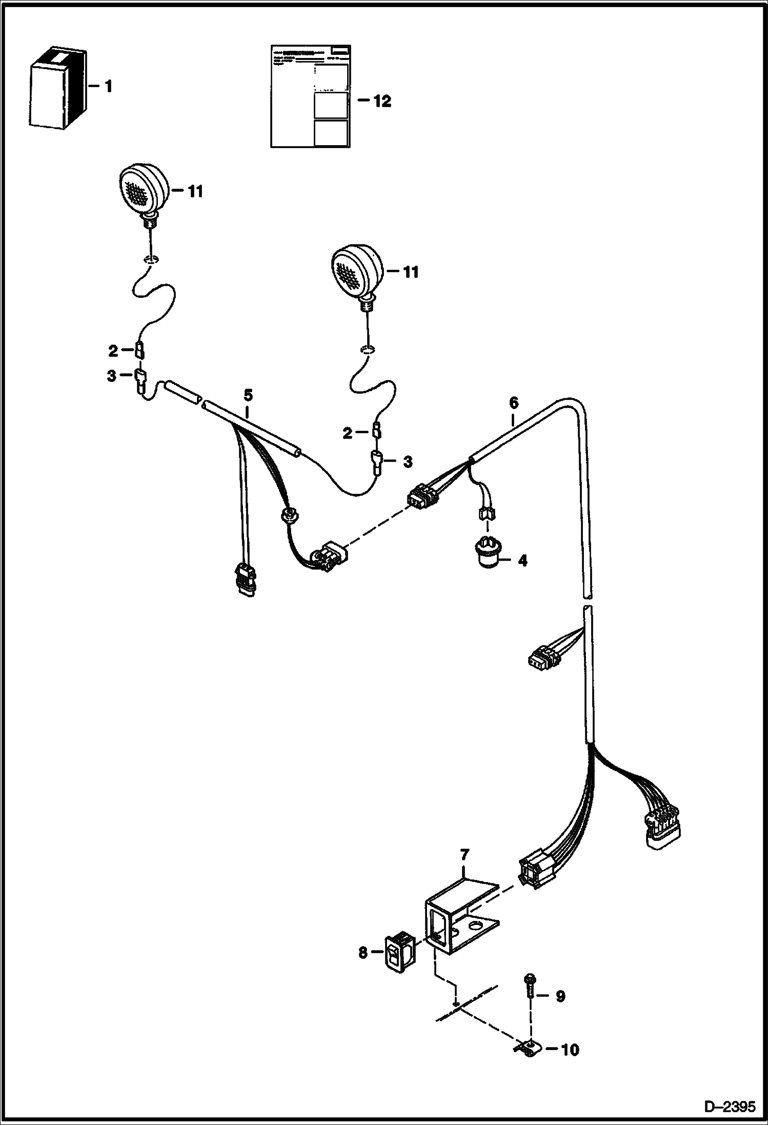 Схема ПРОБЛЕСКОВЫЕ ФАРЫ