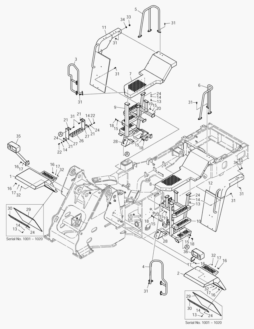 1430 FENDER & LADDER [1001~1067]