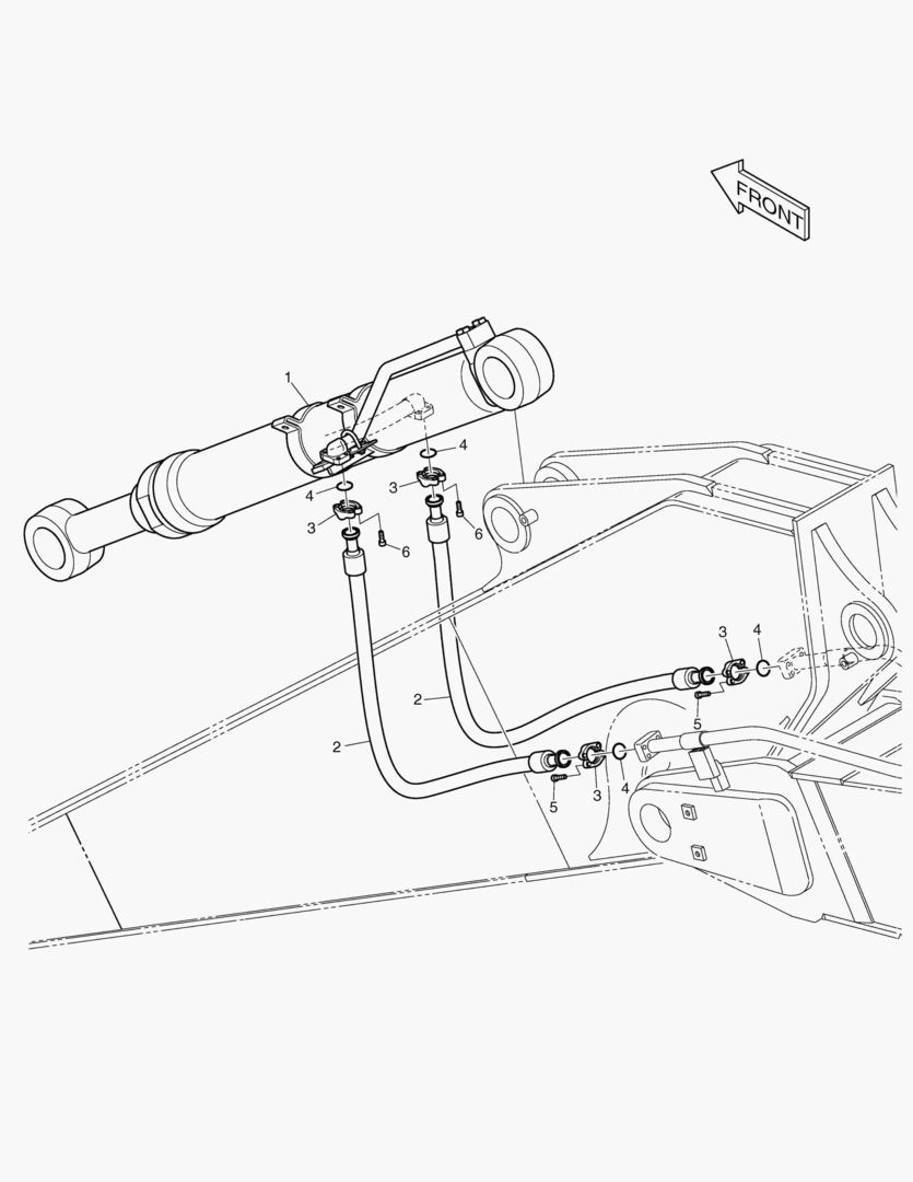 ГИДРОСИСТЕМА РУКОЯТИ-РУКОЯТЬ 4.0 м