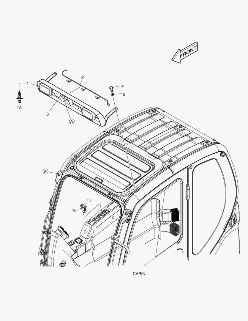 РАБОЧАЯ ФАРА - 2 ЛАМПЫ