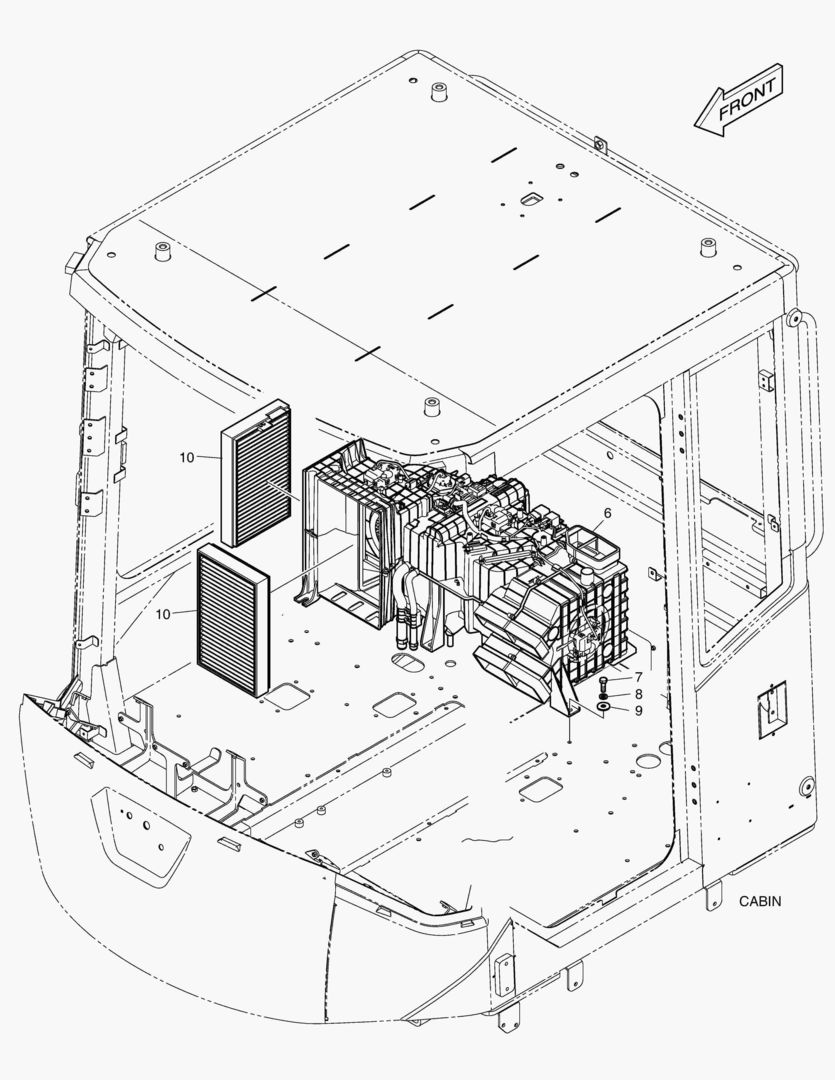 КОНДИЦИОНЕР - КАБИНА