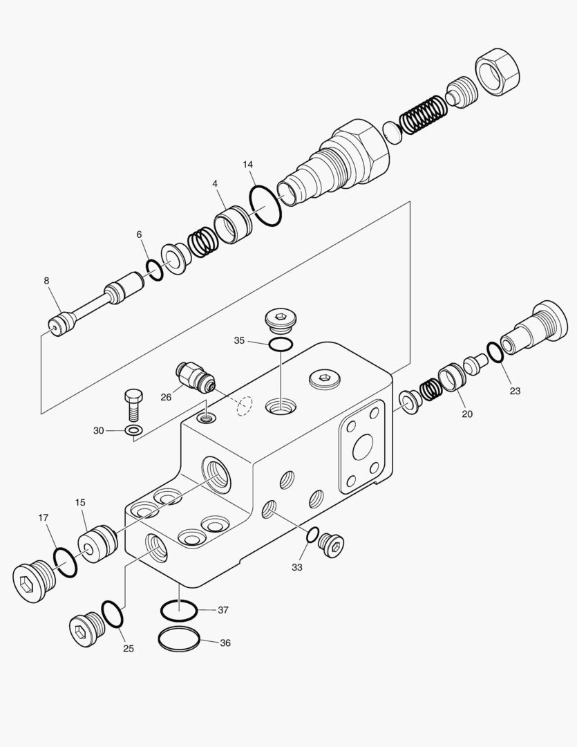 4400 LOCK VALVE - BOOM [3372~]