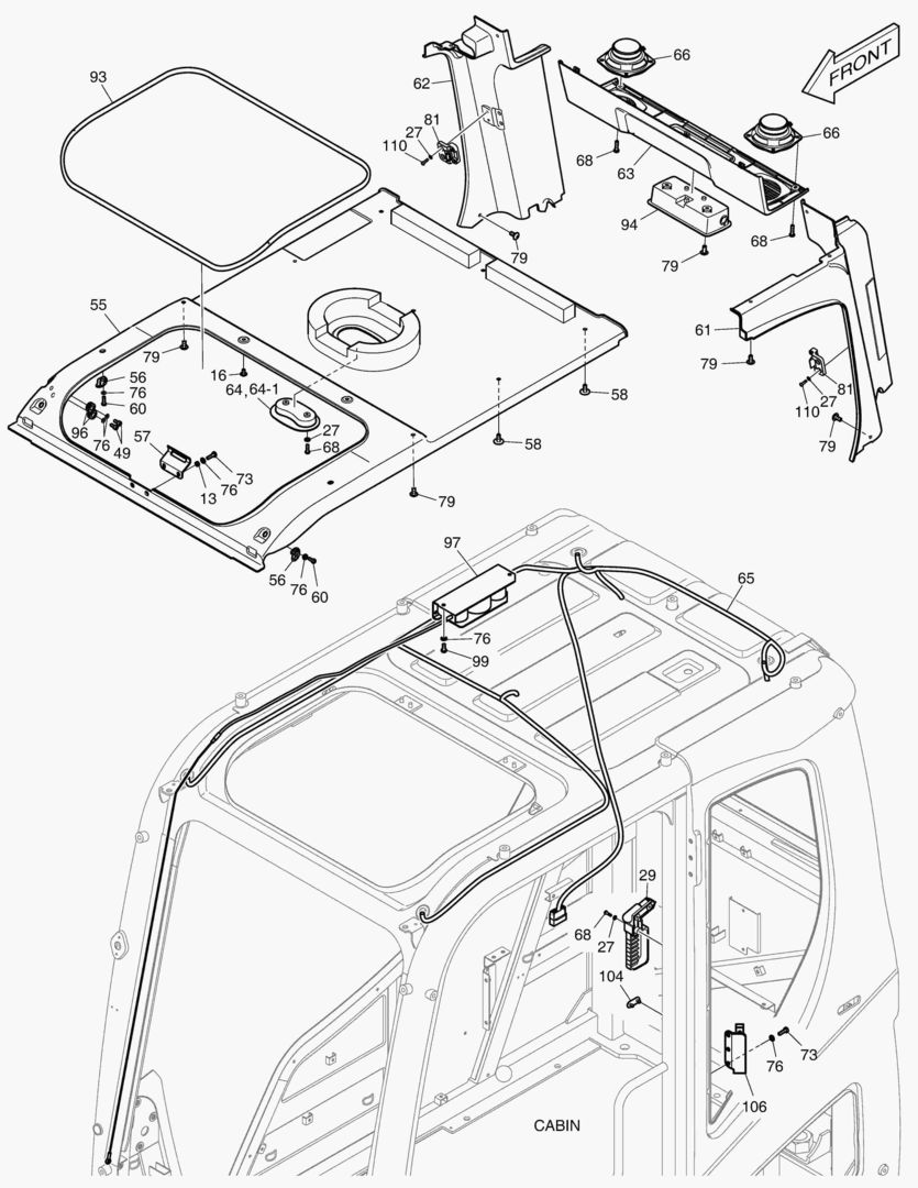 1581 CABIN(3) - ROOF
