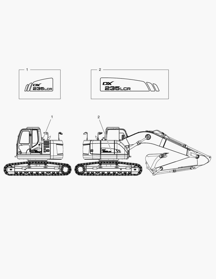 ПРЕДУПРЕЖДАЮЩАЯ ТАБЛИЧКА - НИМЕНОВАНИЕ ТЕХНИКИ