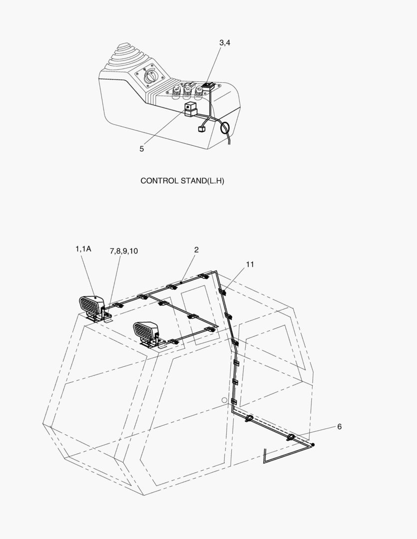 ЛАМПА В КАБИНЕ-ОПЦИЯ