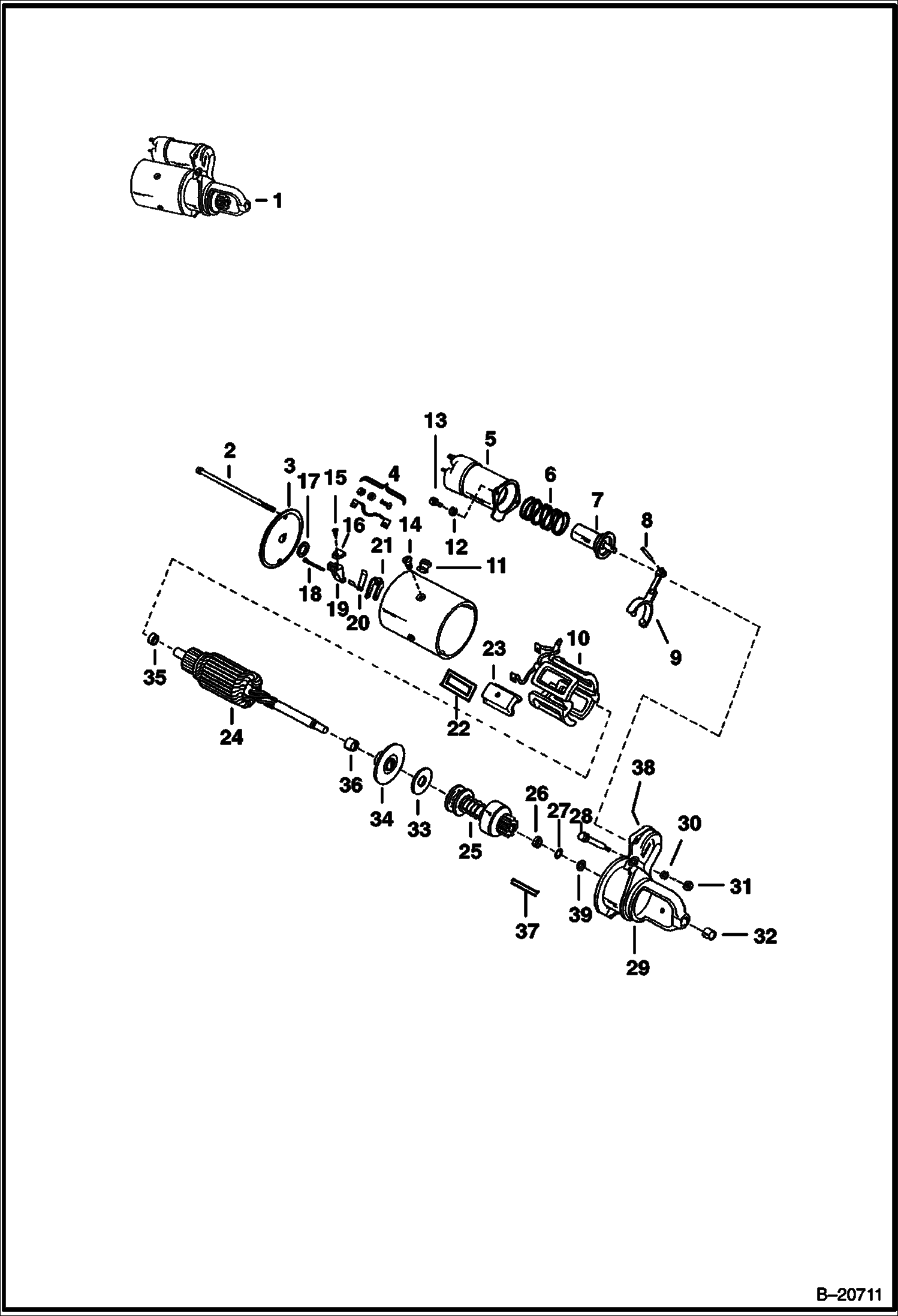 СТАРТЕР (DELCO 1998379)