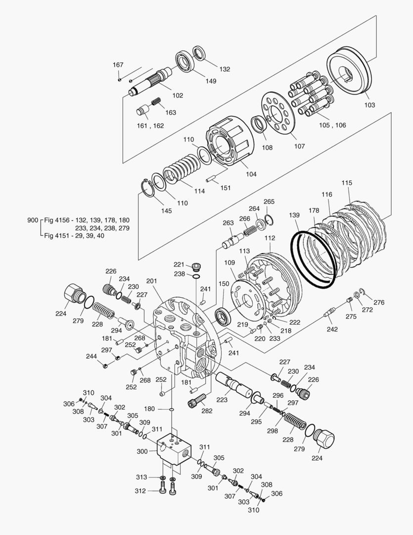 4156 TRAVEL MOTOR [1088~]