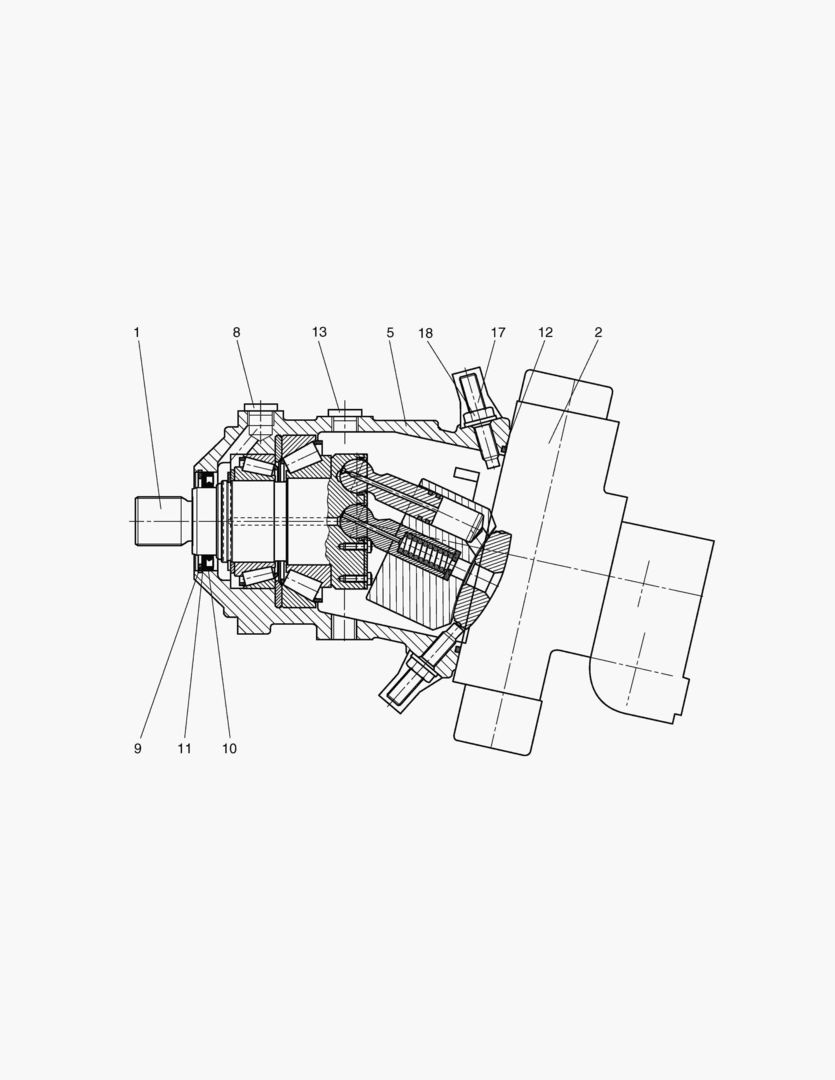 Спецтехника 4160 TRAVEL MOTOR [1001~1630] - главное фото