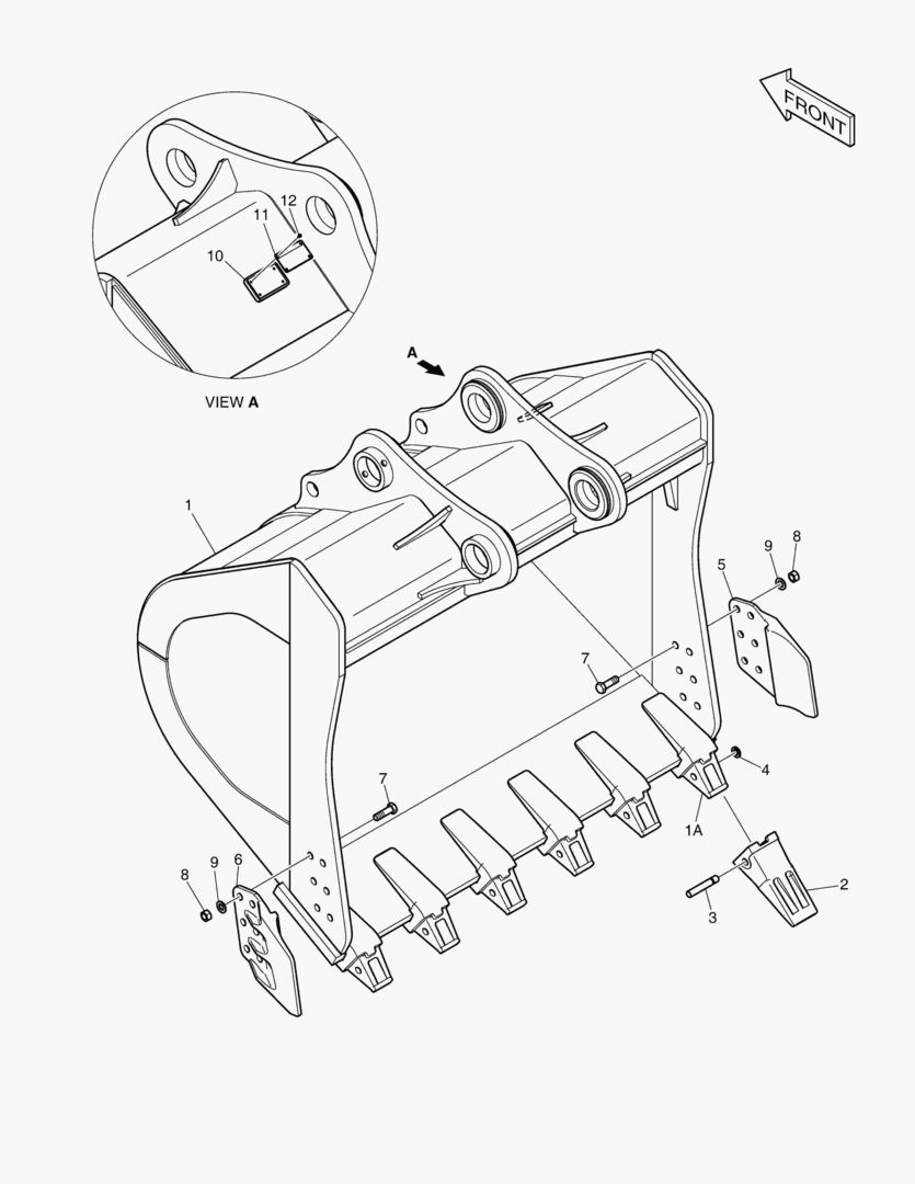 7040 BUCKET ASS`Y - 2.86mВі