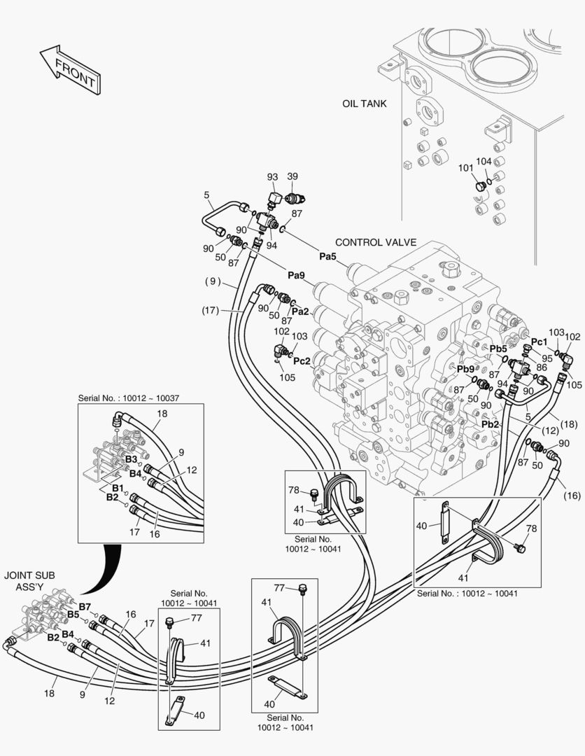 ТРУБОПРОВОД СЕРВОУПРАВЛЕНИЯ(4)