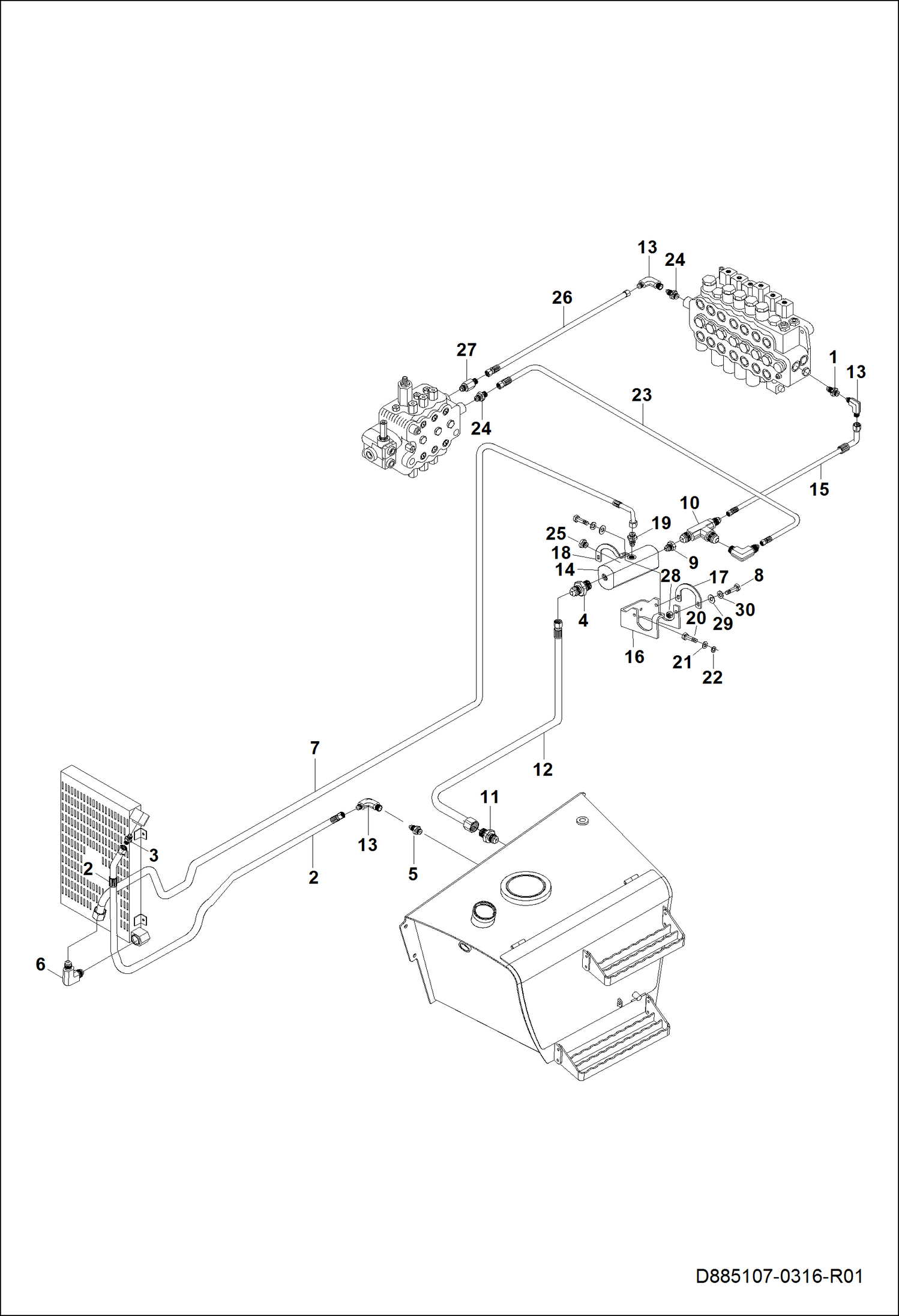 СХЕМА УЗЛА ДЛЯ СБОРА УТЕЧЕК