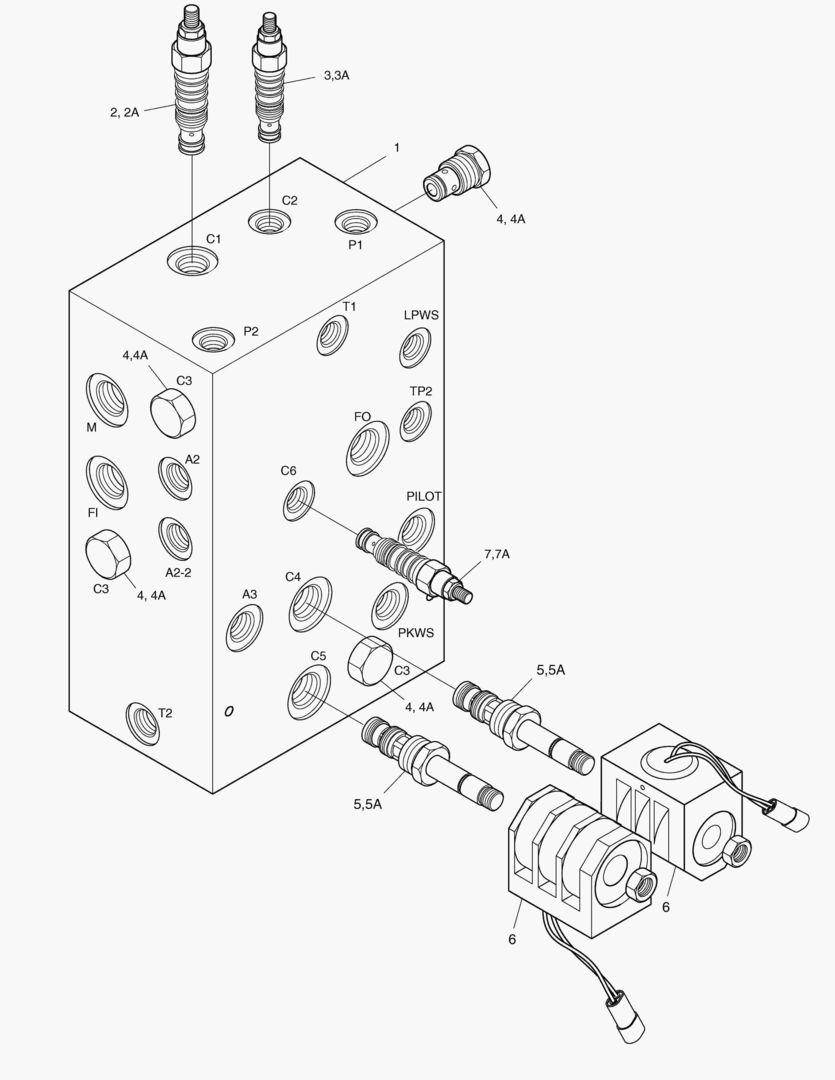 3540 BRAKE & PILOT SUPPLY VALVE-FOR EUROPE