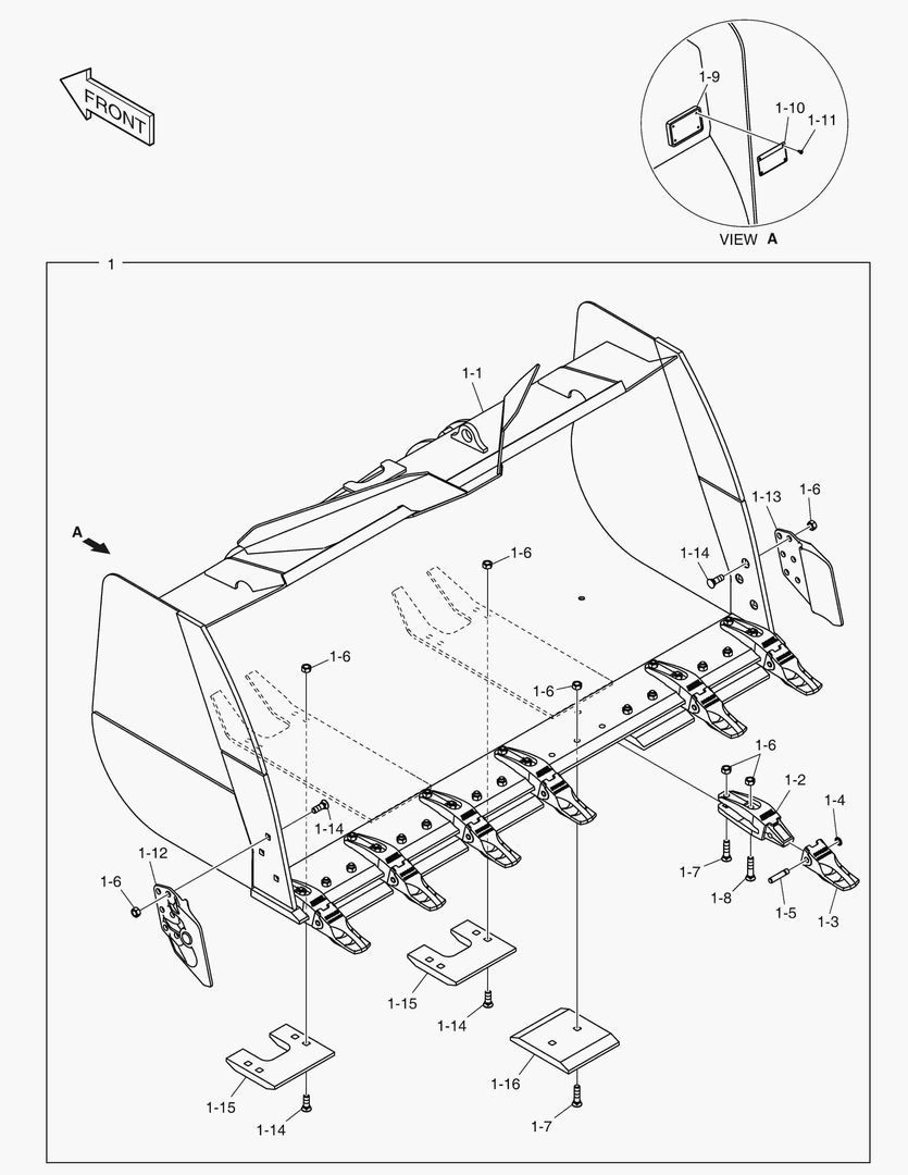6080 BUCKET-3.7гЋҐ-SEGMENT(MH)