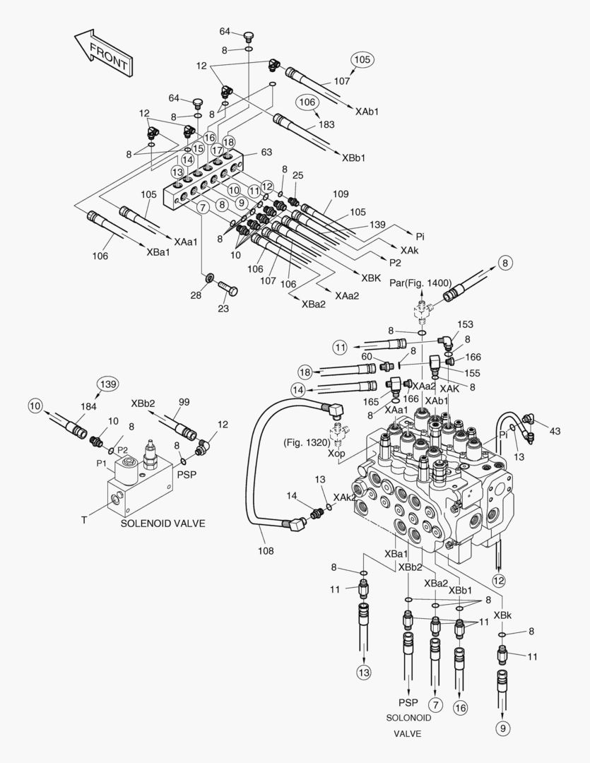 ТРУБОПРОВОД СЕРВОУПРАВЛЕНИЯ(7)