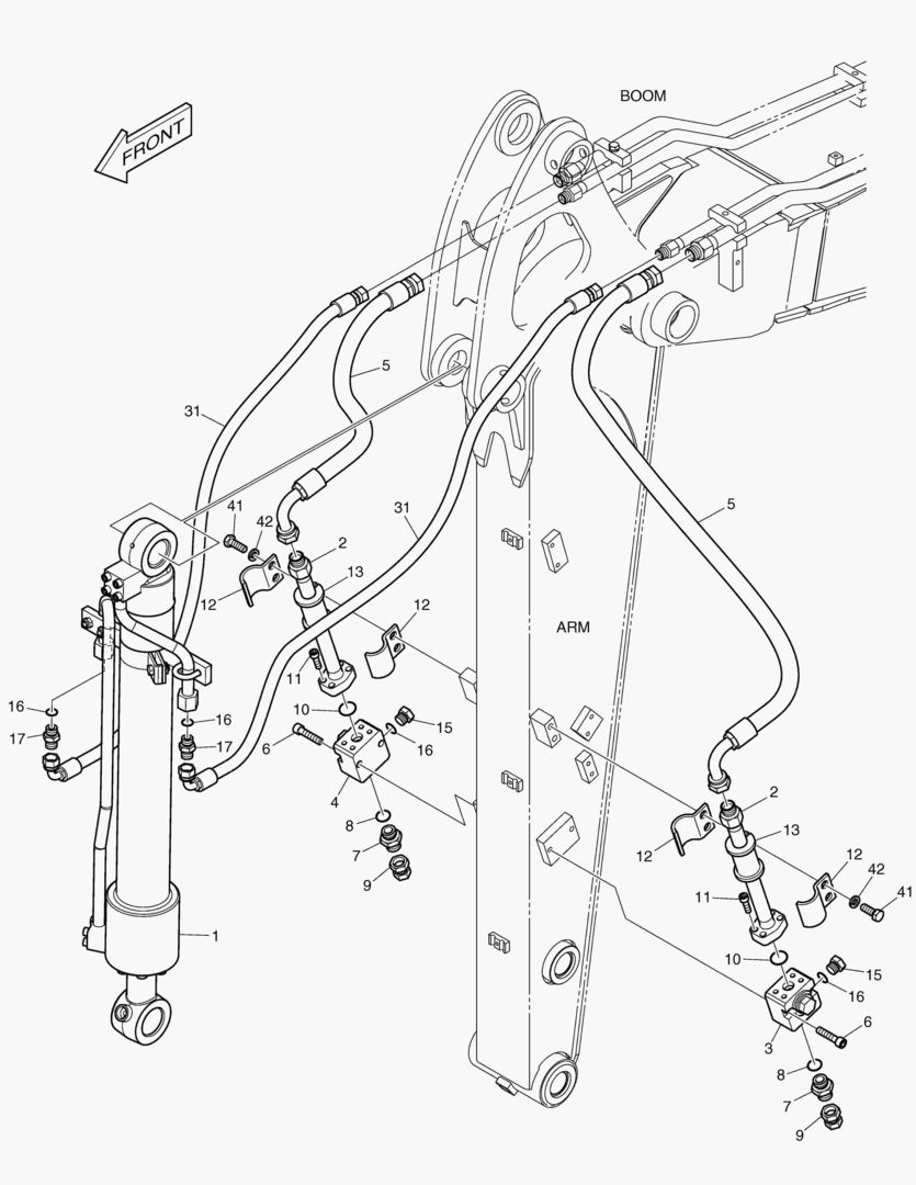ГИДРОСИСТЕМА РУКОЯТИ